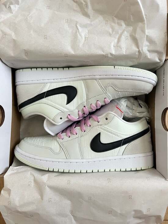 Nike Shoes - Air Jordan 1 Low SE Retro Barely Green Women's Sz 11.5 / 10M